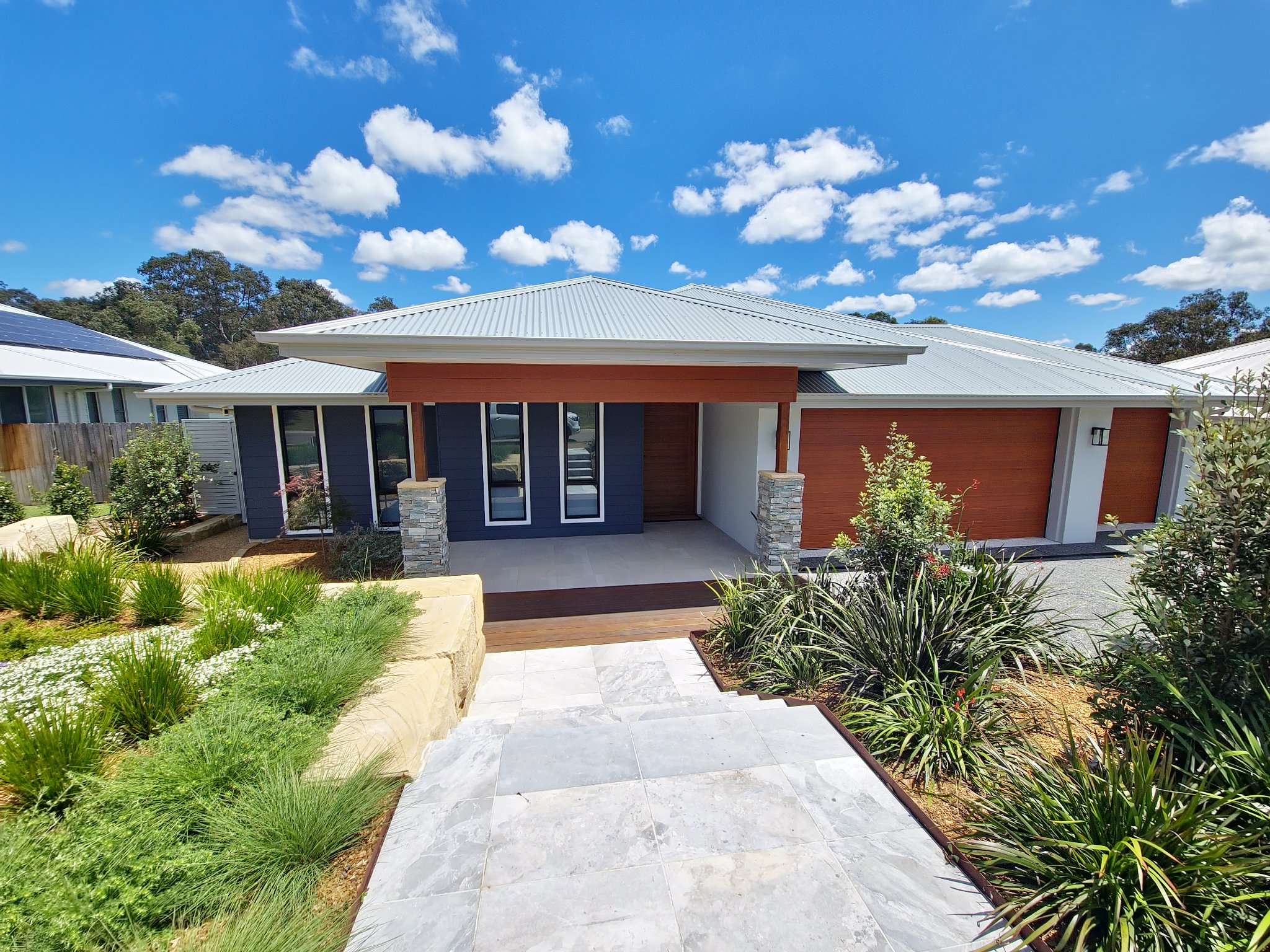 Finish Painting & Decorating — exterior project Newcastle