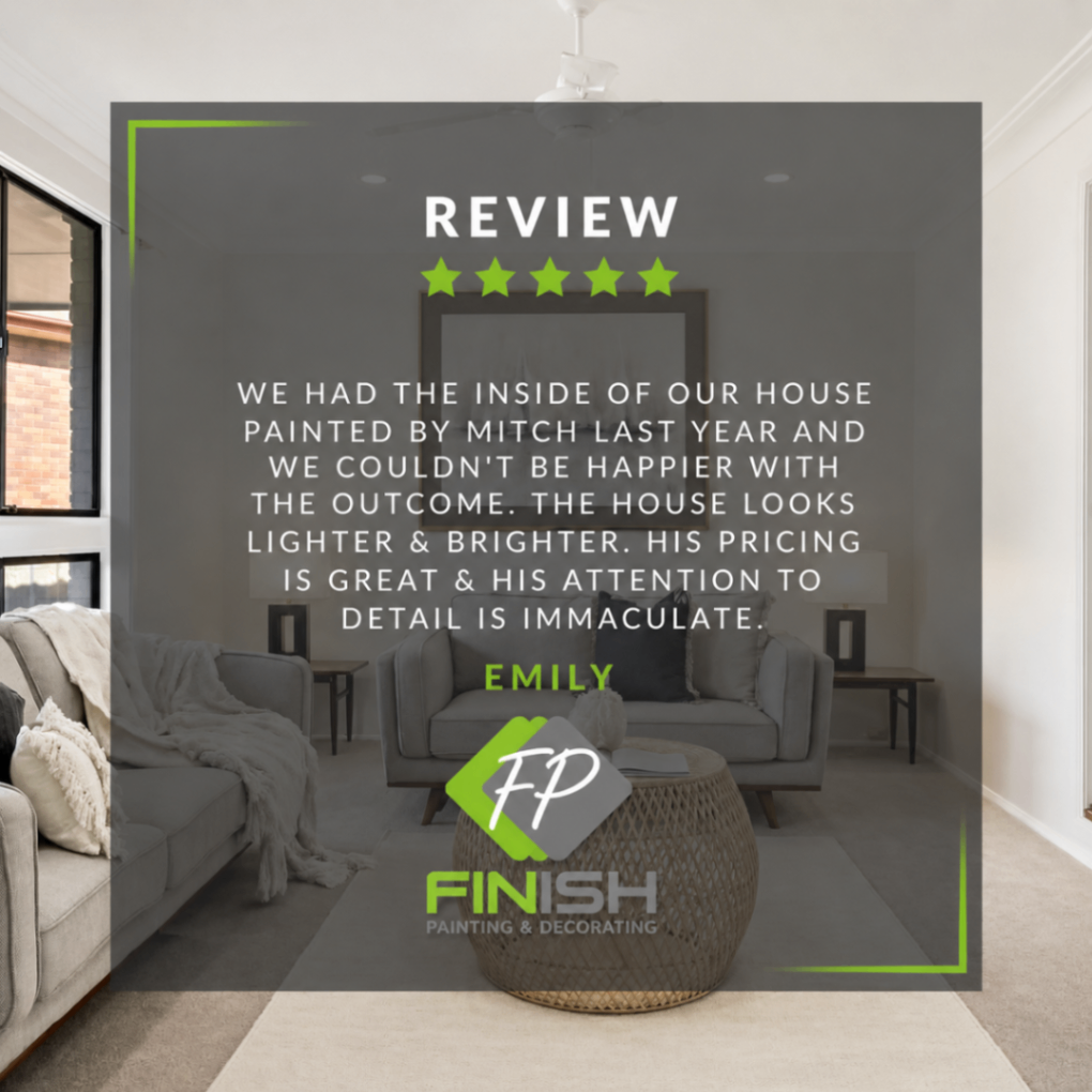 5 star review from Emily